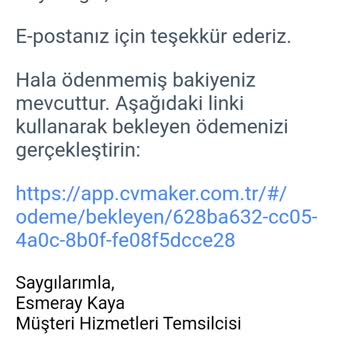 CV Maker Haksız Kazanç