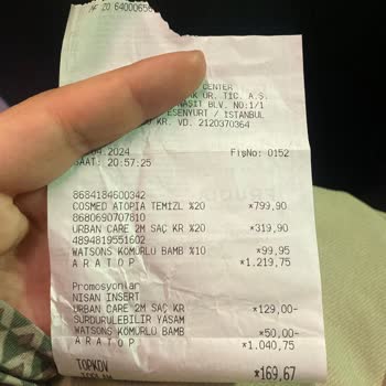 Yapısı Bozuk Cosmed Ürünü