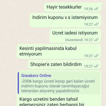 Shopier Müşteri Memnuniyetsizliği Ve İade Sorunu