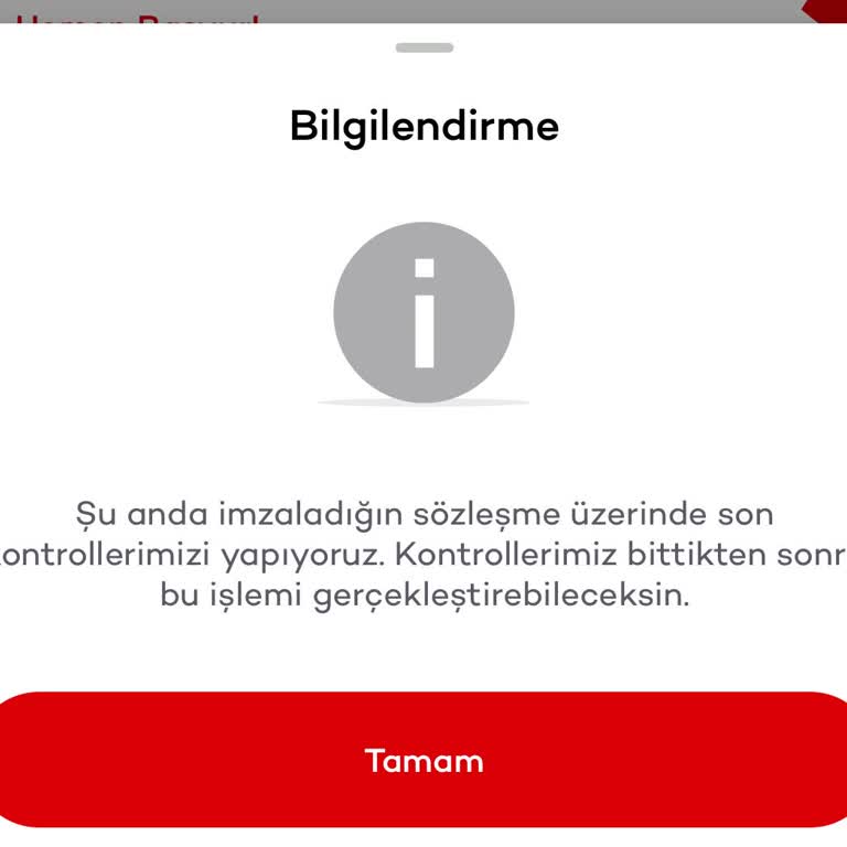 Akbank Mobil Uygulamadan Sözleşme Kısıtlaması Var