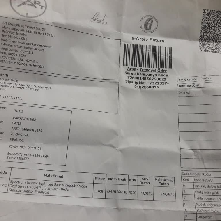 Aras Kargo Şoförü Benimle Dalga Geçti