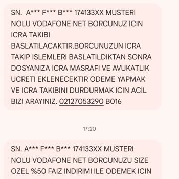 Vodafone Net İle Yaşadığım Sorun