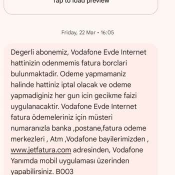 Vodafone Net İle Yaşadığım Sorun