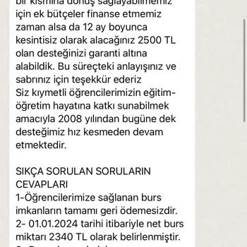 Eğitim Adaleti Derneği (Burs Başvurusu) Burs Bahanesiyle Bilgilerimle Mesaj Atıldı