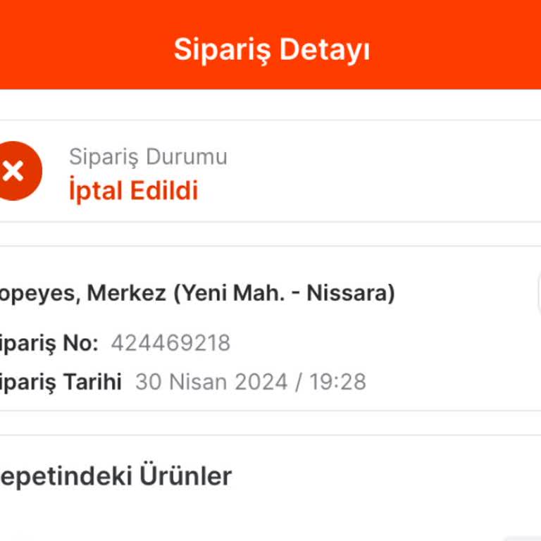 Migros Yemek Ve Popeyes İsimli İş Yeri Nevşehir Nissara AVM