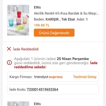 Trendyol Express İade Sürecinde Kayıp Ürün Karmaşası