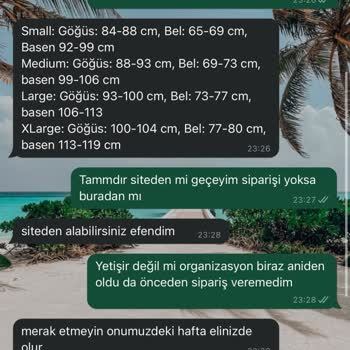 Deep Atelier Sipariş İptali İstiyorum İptal Etmiyorlar