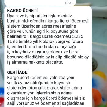 Pakketleme.official.tr (Instagram) Sabun Paketleme İşi Şikayet