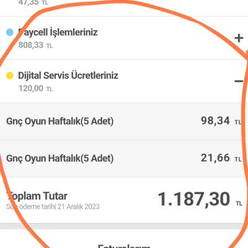 Turkcell Fatura Oyunu! -Dijital Servisler