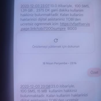 Vodafone Kullanmadığım Halde Yüksek Kesintiler Yaptı