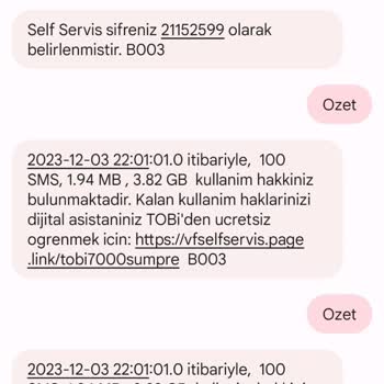 Vodafone Kullanmadığım Halde Yüksek Kesintiler Yaptı