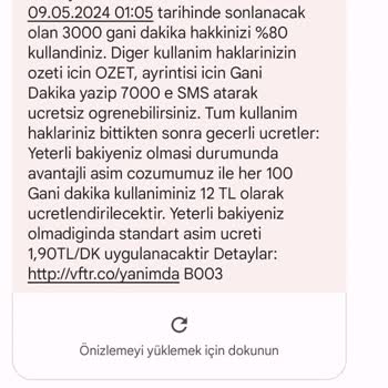 Vodafone Kullanmadığım Halde Yüksek Kesintiler Yaptı