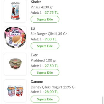 Trabzon Migros Sanal Market Eksik Ürün