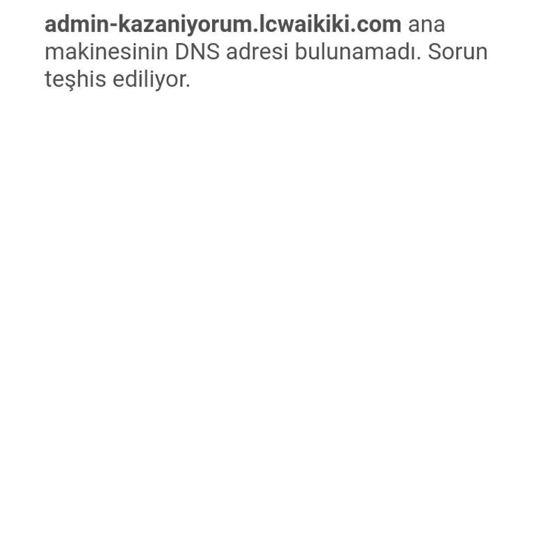 LC Waikiki Mail Doğrulama Sorunu