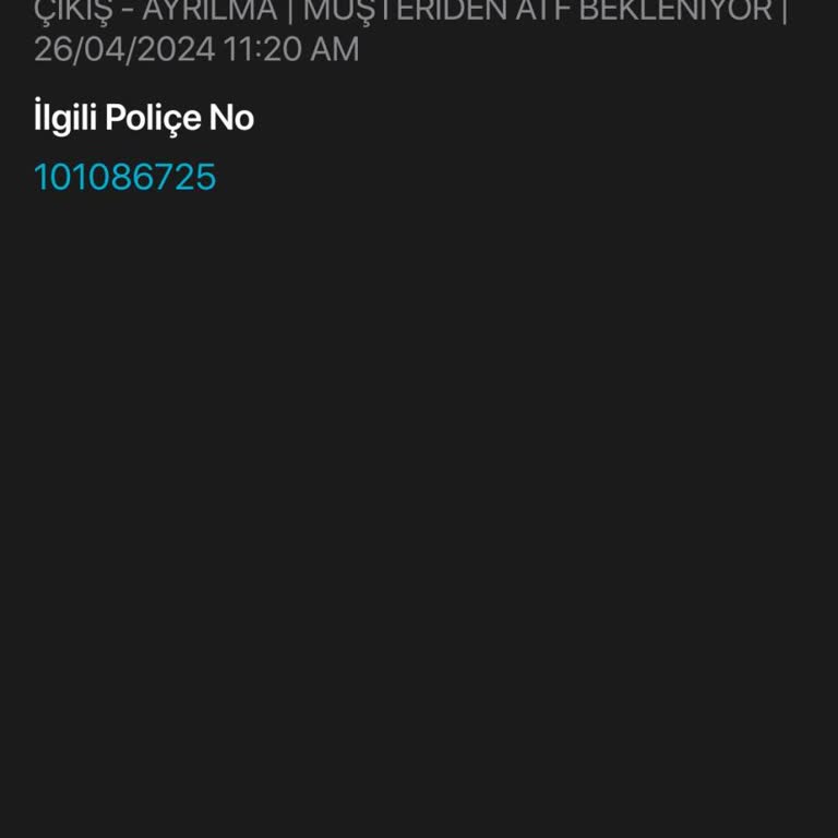 Türkiye Hayat Emeklilik'ten Bana Ait Olan Parayı Alamıyorum