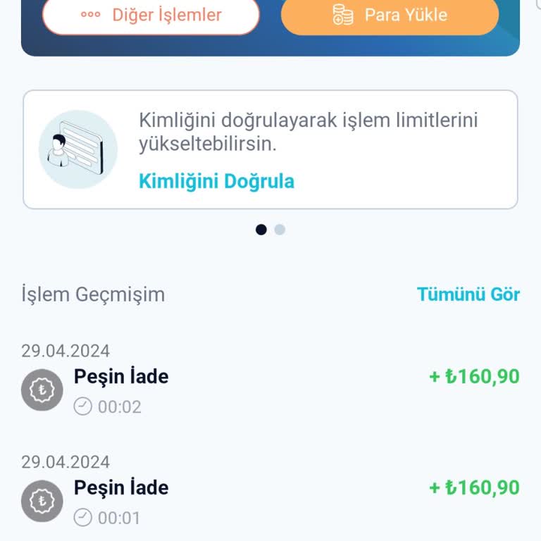 Paycell Bakiyeme Ücret İadesinin Geçmemesi