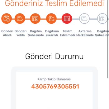 Aras Kargo Evde Olmama Rağmen Teslim Edilemedi Girmiş Aramadılar Bile