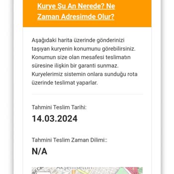 AGT Kurye (aynigunteslim.com) 3 Aydır Teslim Edilmeyen Ziraat Kartım!