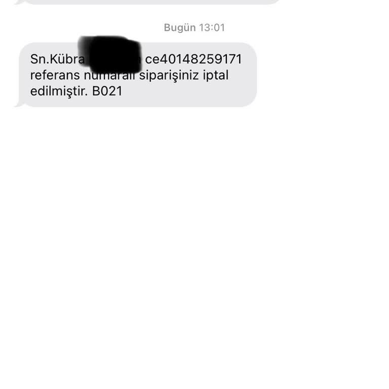 Ozkanhdrcopy Siparişim İzinsiz İptal Edildi Para İadesi Yapmadı