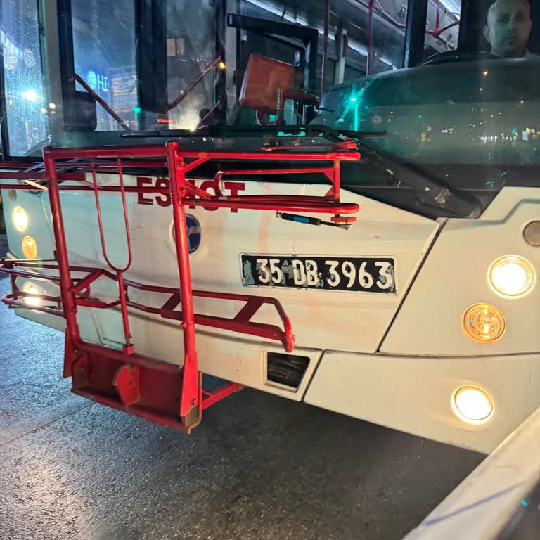 ESHOT Otobüs Şoförü Saldırma Girişimi