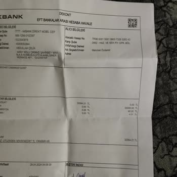 Akbank Kredi Çekilmiş Habersizce