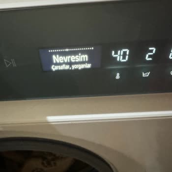 Samsung Çamaşır Makinesi Program Aldatması