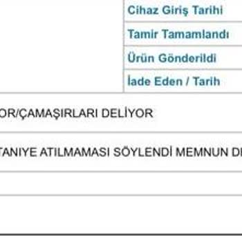 Samsung Çamaşır Makinesi Program Aldatması