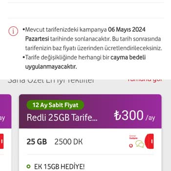 Vodafone Fatura Bedeline Yüzde Yüzden Daha Fazla Zam Yapıyor.