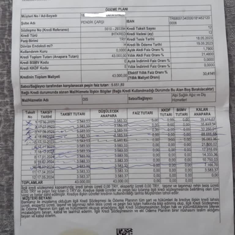 Alpi Diş Hastanesi Kaynarca Şubesi Paramı 1 Yıldır İade Etmiyor