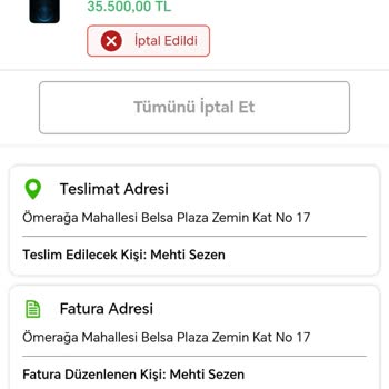 Para İadesi Yapmayan EasyCep