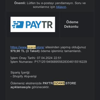 Ozan’s Beauty Ürün Teslim Etmeme!