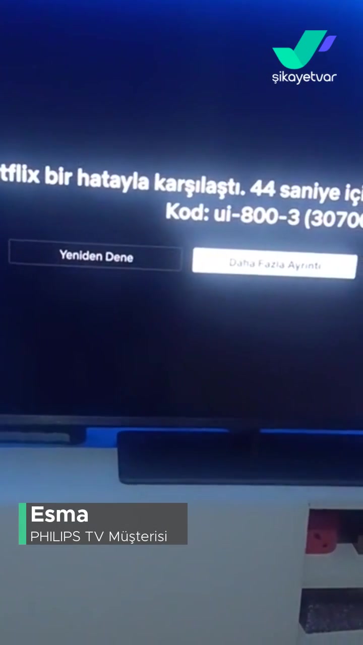Philips TV'den Netflix'e Giremiyorum videonun kapak resmi