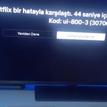 Philips TV'den Netflix'e Giremiyorum