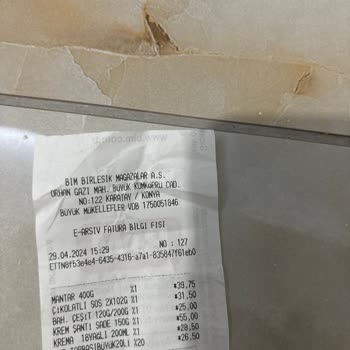 BİM Marketten Alınan Mantar Paketindeki Kalite Sorunu