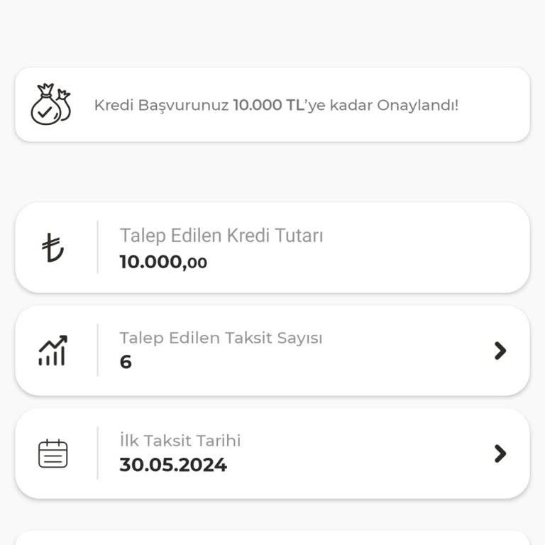 On Mobil (Burganbank) Vaat Ettiği Faizsiz Krediyi Onaylamadı.