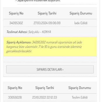 Paramı İade Etmiyor Sefamerve Ve Hiçbir Şekilde Dönüş Yok
