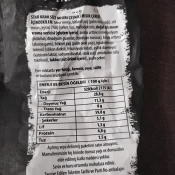 BİM Aşırı Tuzlu Krak Süt Mısır Çerezi Hayal Kırıklığı