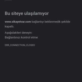 Turkcell Bağlantı Ve Şebeke Sorunu