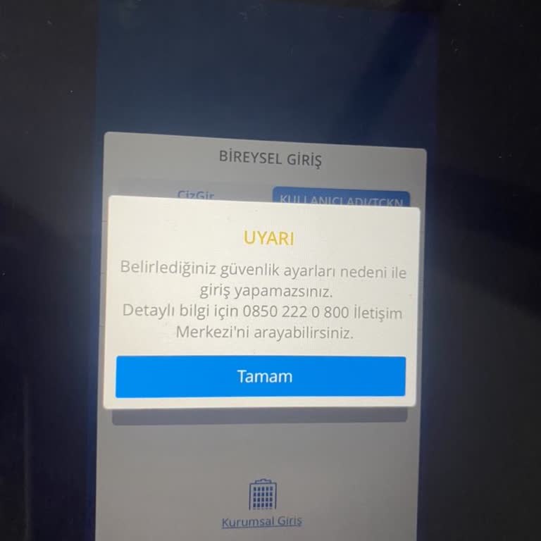 Denizbank İnternet Bankacılığına Giriş Yapılamıyor