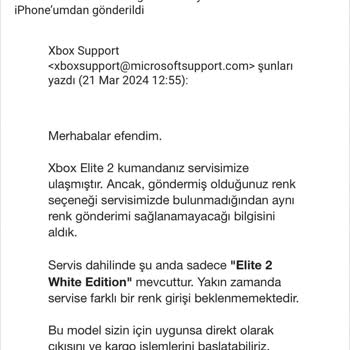 Payment Center X Bax Kolu Değişim Yapılmaması Ücret İadesi Olmaması