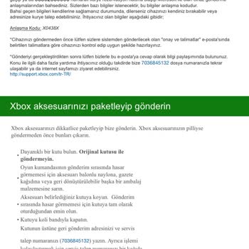 Payment Center X Bax Kolu Değişim Yapılmaması Ücret İadesi Olmaması