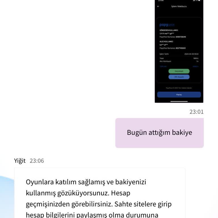 Onwin Sorumsuzluğu Param Yok Oldu