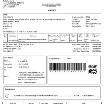 Canon Garanti Kapsamındaki Cihazım İçin Arıza Kaydı Açmıyor