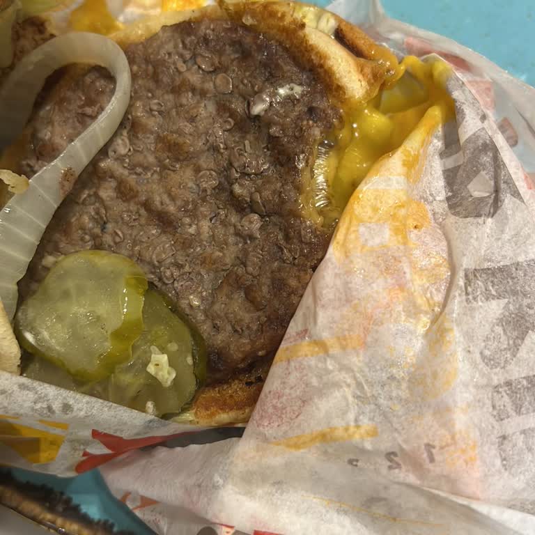 Burger King Hamburger Köftesinin İçinde Farklı Maddeler Var.
