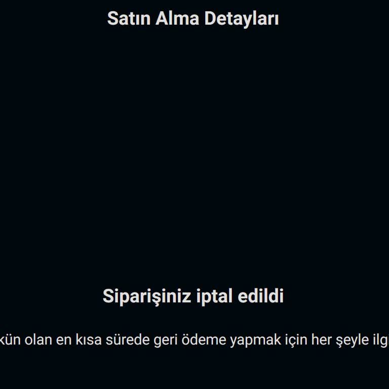 Decathlon İptal Ettiği Satışın Bedelini Geri Vermedi.