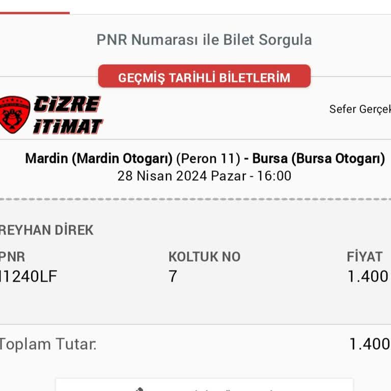 Cizre İtimat Hakkında Şikayet Gerekçelerim