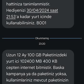Türk Telekom Kullanmadığım Hizmetlerin Ücretlerini Alıyorlar