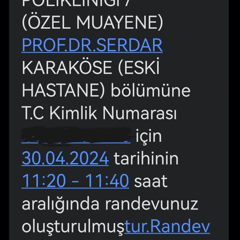 Mergentech Randevu Sistemi Hakkında Genel Şikayet