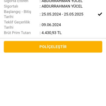 VakıfBank Sarı Panjur Paket Sigortası