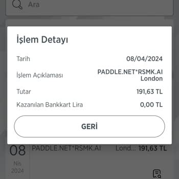 Paddle.net Paddle.com'dan İzinsiz Ödemelerin Durması İçin Yardım!